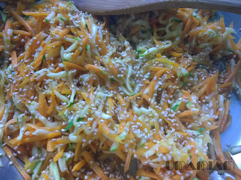 kimpira de carottes